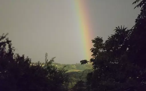 Arc en ciel &agrave; Fayet-le-Ch&acirc;teau