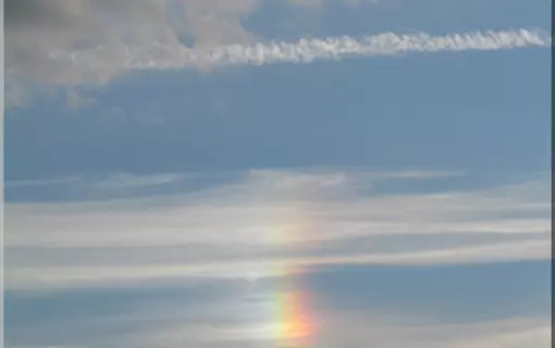 Arc en ciel &agrave; Fayet-le-Ch&acirc;teau