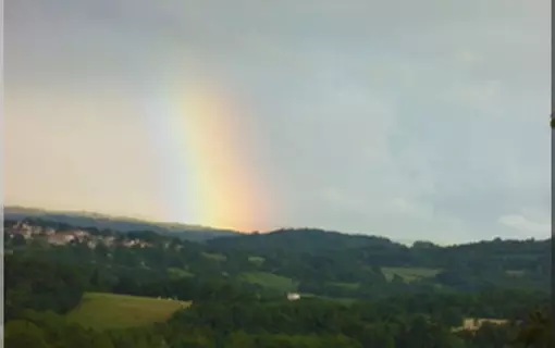 Arc en ciel &agrave; Fayet-le-Ch&acirc;teau